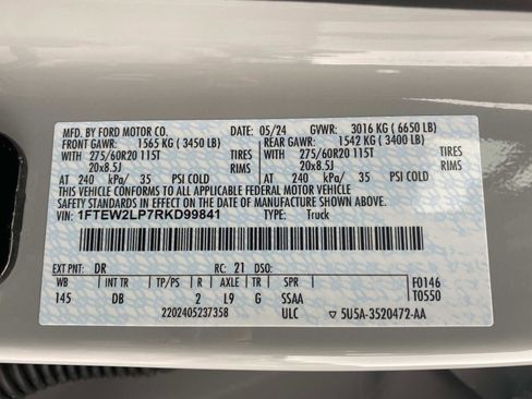 Used 2024 Ford F150 STX w/ STX Black Appearance Package image 25