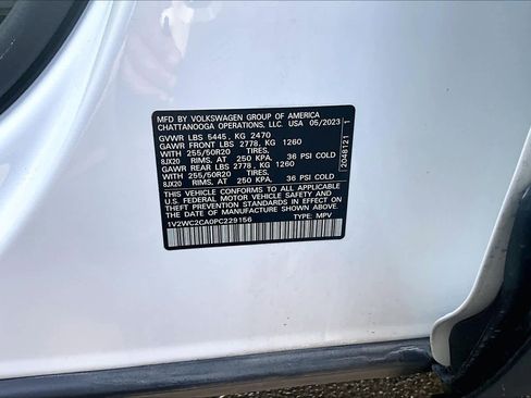 Used 2023 Volkswagen Atlas Cross Sport SE w/ Black Wheel Package FWD image 34