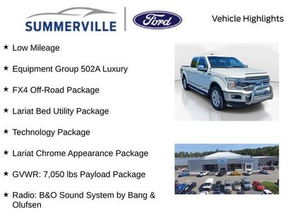Certified 2020 Ford F150 Lariat w/ Equipment Group 502A Luxury