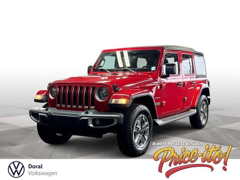 Used 2018 Jeep Wrangler Unlimited Sahara AWD/4WD image 1