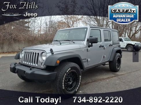 Used 2017 Jeep Wrangler Unlimited Sport w/ Quick Order Package 24S image 3