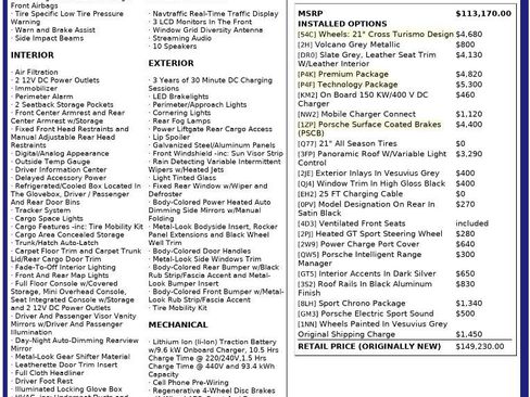 Used 2023 Porsche Taycan 4S image 3