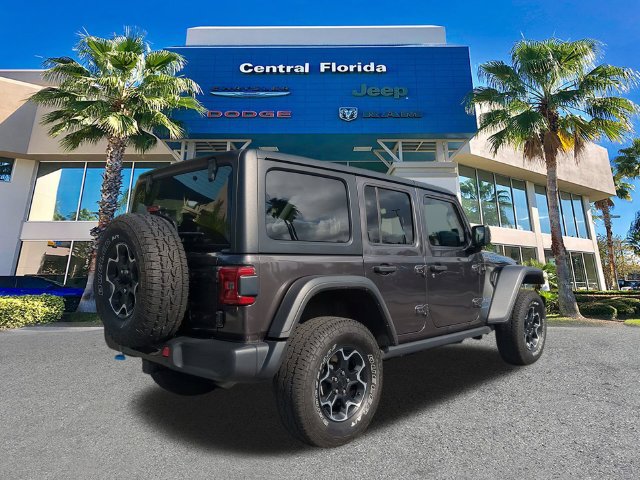 Certified 2023 Jeep Wrangler Unlimited Rubicon 4xe w/ Safety Group AWD/4WD image 5