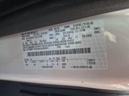 Used 2025 Ford Transit 250 Low Roof w/ Exterior Upgrade Package RWD image 9