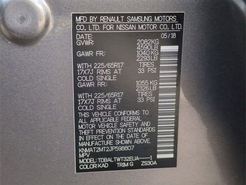 Used 2018 Nissan Rogue SV w/ Premium Package image 33