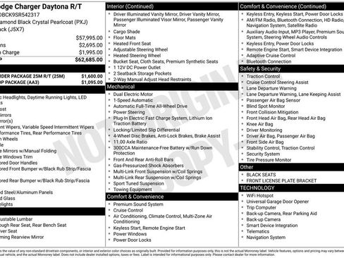 New 2025 Dodge Charger R/T w/ Quick Order Package 25M R/T image 22