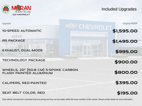 Certified 2023 Chevrolet Camaro LT w/ RS Package RWD image 5