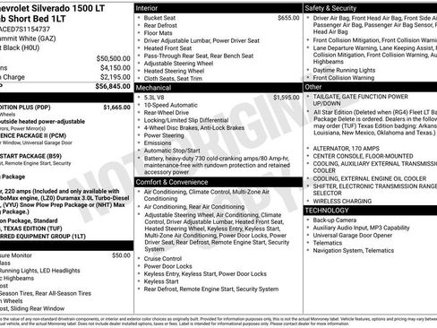 Used 2025 Chevrolet Silverado 1500 LT w/ Texas Edition Plus RWD image 5