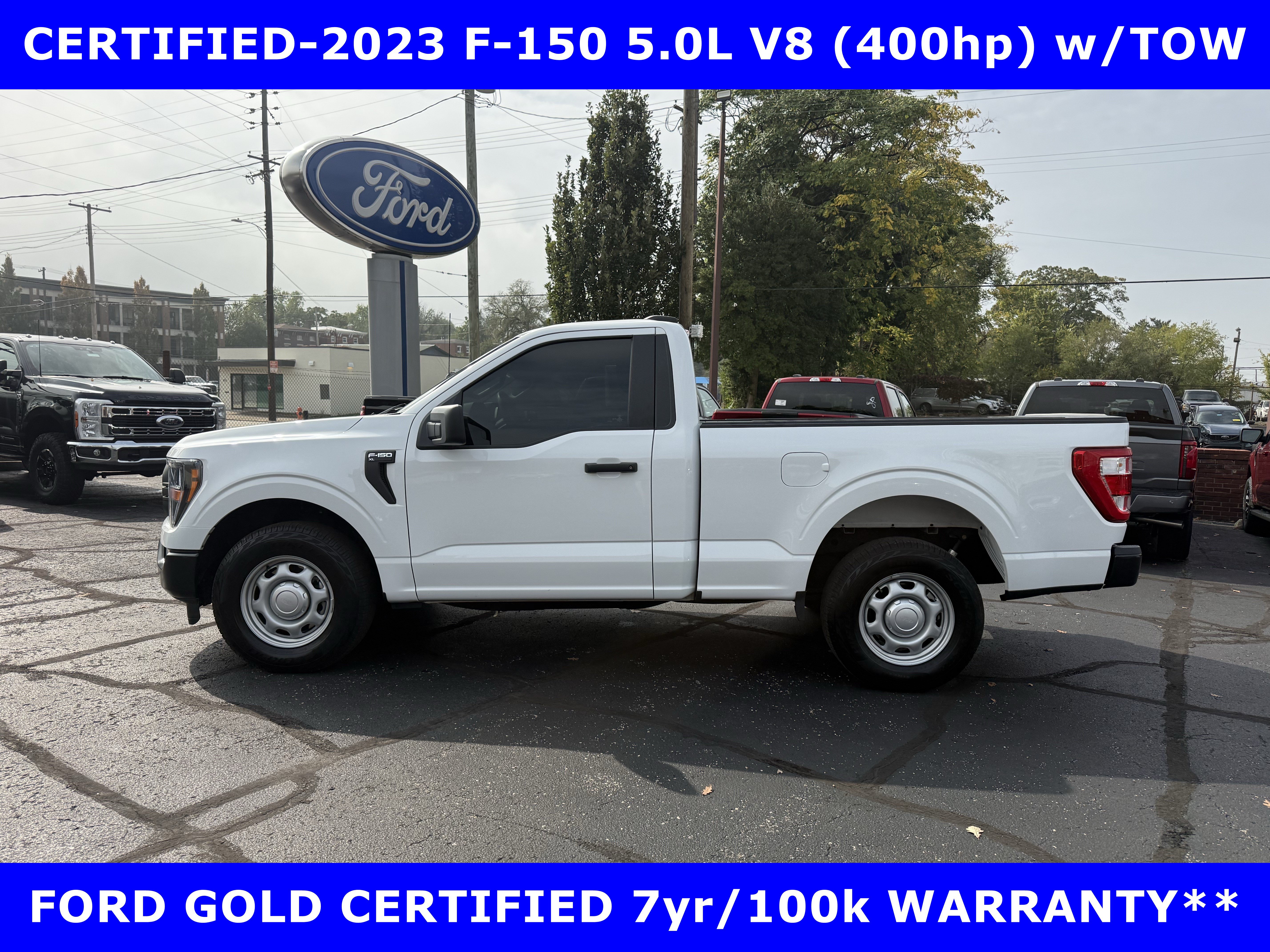 Used 2023 Ford F150 XL w/ Trailer Tow Package RWD image 1