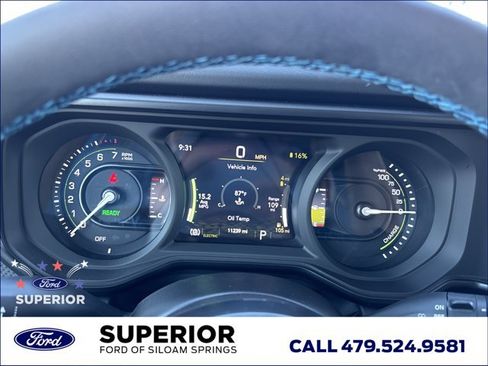 Used 2024 Jeep Wrangler Unlimited Rubicon 4xe w/ Technology Group AWD/4WD image 26