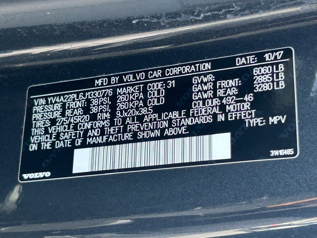 Used 2018 Volvo XC90 T6 Inscription AWD/4WD image 39