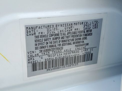 Used 2025 Nissan Sentra S FWD image 31