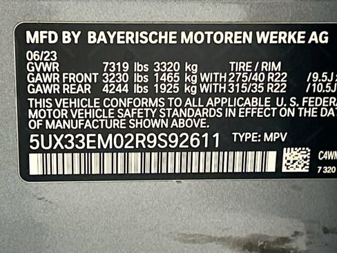 Used 2024 BMW X7 M60i w/ Executive Package AWD/4WD image 34