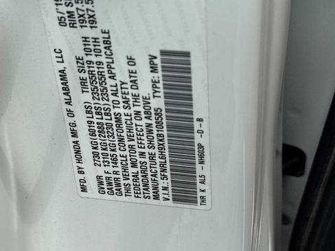 Used 2019 Honda Odyssey Elite image 28