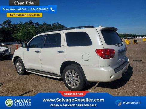 Used 2012 Toyota Sequoia Platinum RWD image 3