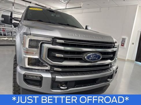 Used 2020 Ford F250 Platinum w/ FX4 Off-Road Package AWD/4WD image 2