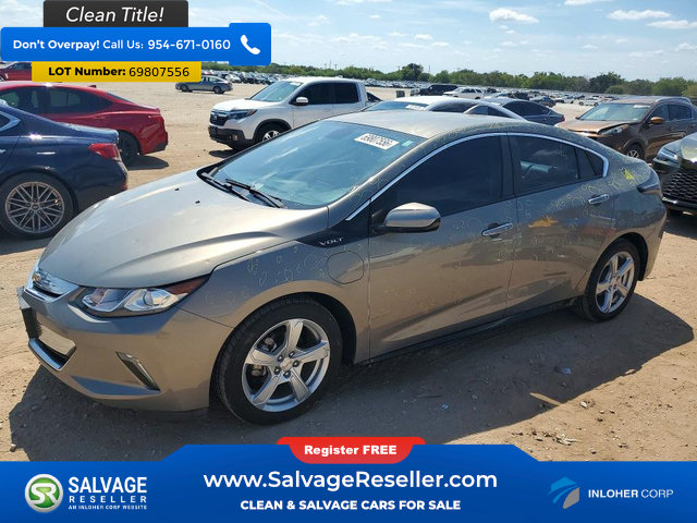 Used 2017 Chevrolet Volt LT w/ Comfort Package FWD image 1