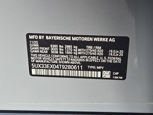 New 2026 BMW X6 xDrive40i w/ Premium Package image 10