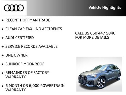 Certified 2023 Audi Q5 2.0T Premium Plus w/ Premium Plus Package AWD/4WD image 10
