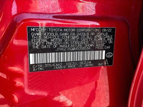 Used 2022 Lexus IS 350 F Sport w/ Accessory Package RWD image 19