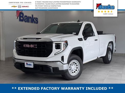 Certified 2025 GMC Sierra 1500 Pro w/ Pro Value Package AWD/4WD image 1
