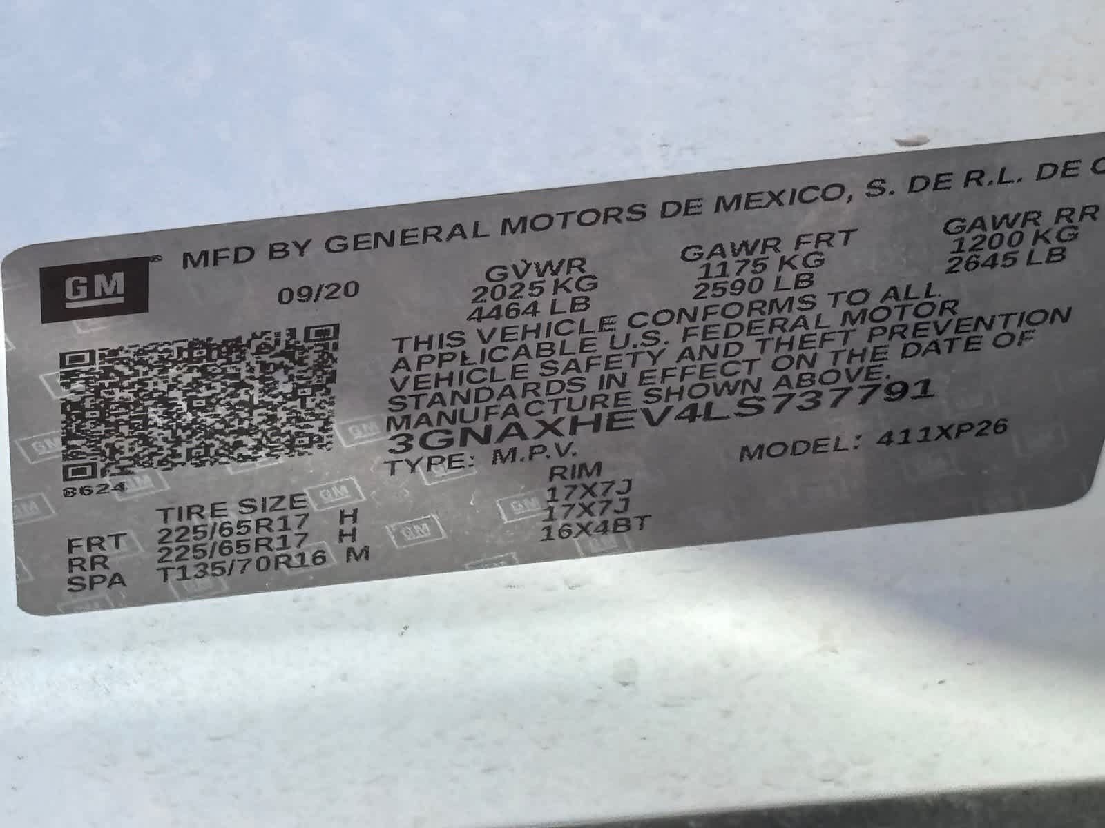 Used 2020 Chevrolet Equinox LS FWD image 25