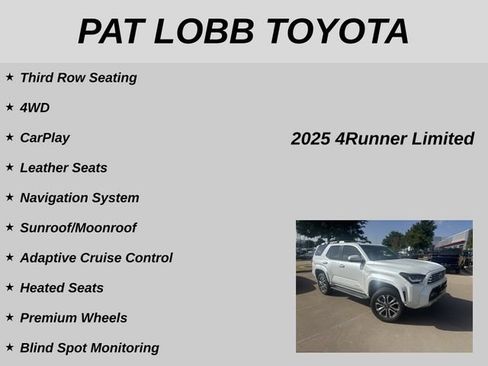 Used 2025 Toyota 4Runner Limited AWD/4WD image 13