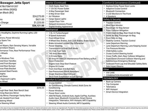 Used 2025 Volkswagen Jetta Sport FWD image 5