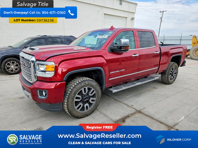 Used 2019 GMC Sierra 3500 Denali w/ Duramax Plus Package AWD/4WD image 1