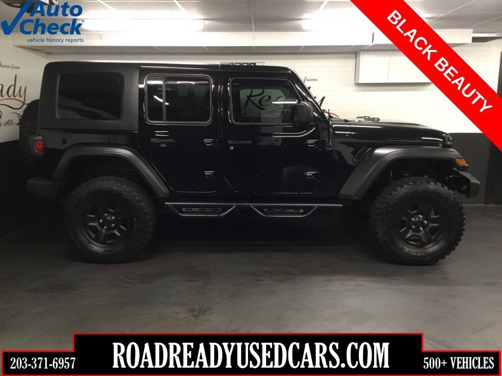 Used 2021 Jeep Wrangler Unlimited Sport AWD/4WD image 1