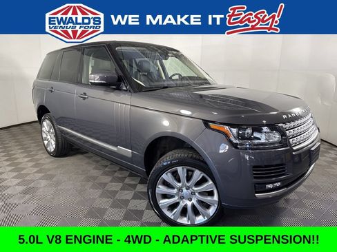 Used 2017 Land Rover Range Rover Supercharged AWD/4WD image 1