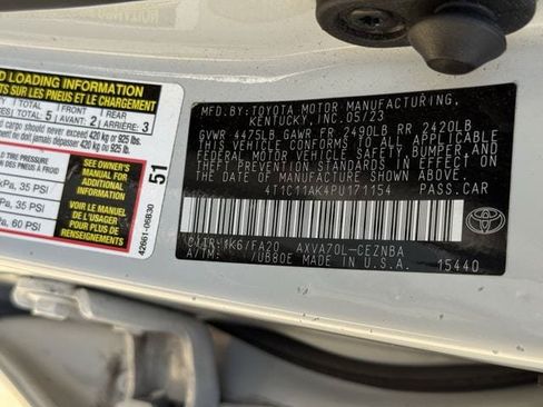 Used 2023 Toyota Camry LE FWD image 32