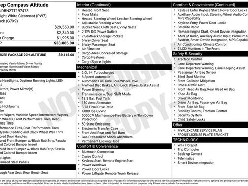 New 2026 Jeep Compass Latitude AWD/4WD image 26