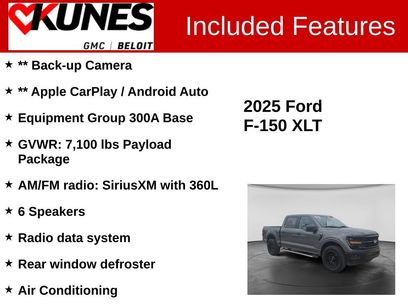 Used 2025 Ford F150 XLT w/ Equipment Group 301A Standard