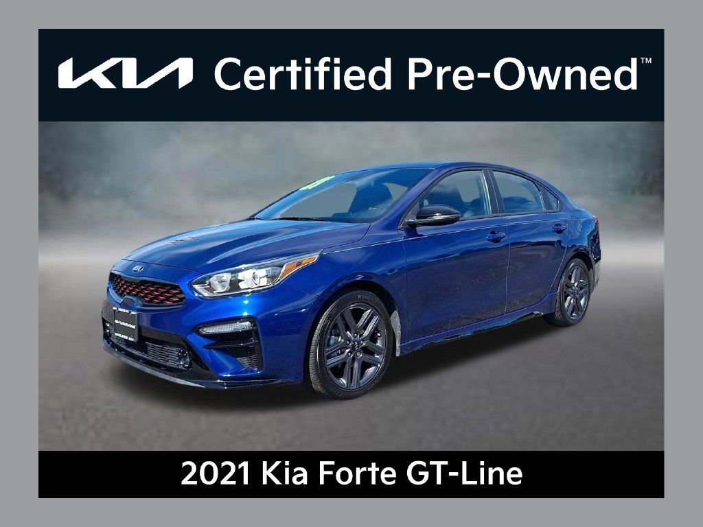 Certified 2021 Kia Forte GT-Line w/ GT-Line Premium Package FWD 360° Tour