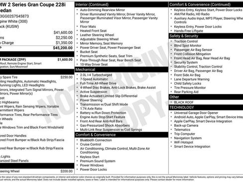 Certified 2025 BMW 228i xDrive w/ Premium Package AWD/4WD image 5