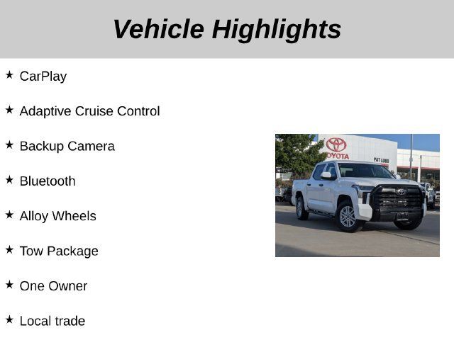 Used 2023 Toyota Tundra SR w/ SR Tow Package RWD image 5