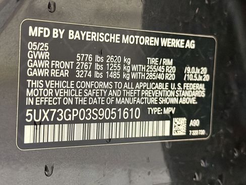 Certified 2025 BMW X3 M50 w/ Premium Package AWD/4WD image 19