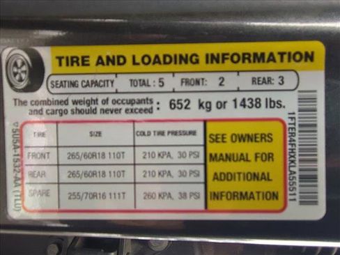 Used 2019 Ford Ranger Lariat w/ Equipment Group 501A Mid image 16