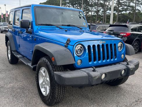 Used 2015 Jeep Wrangler Unlimited Sport w/ Quick Order Package 24S AWD/4WD image 3