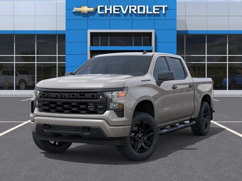 New 2026 Chevrolet Silverado 1500 Custom w/ Turbomax Blackout Package AWD/4WD image 6