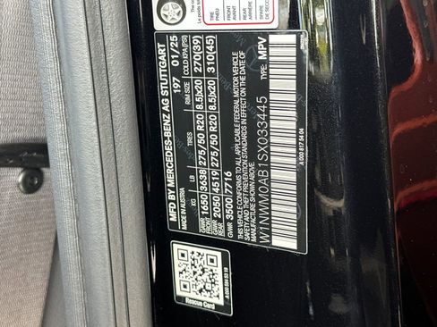 New 2025 Mercedes-Benz G 580 w/ EQ Technology image 33