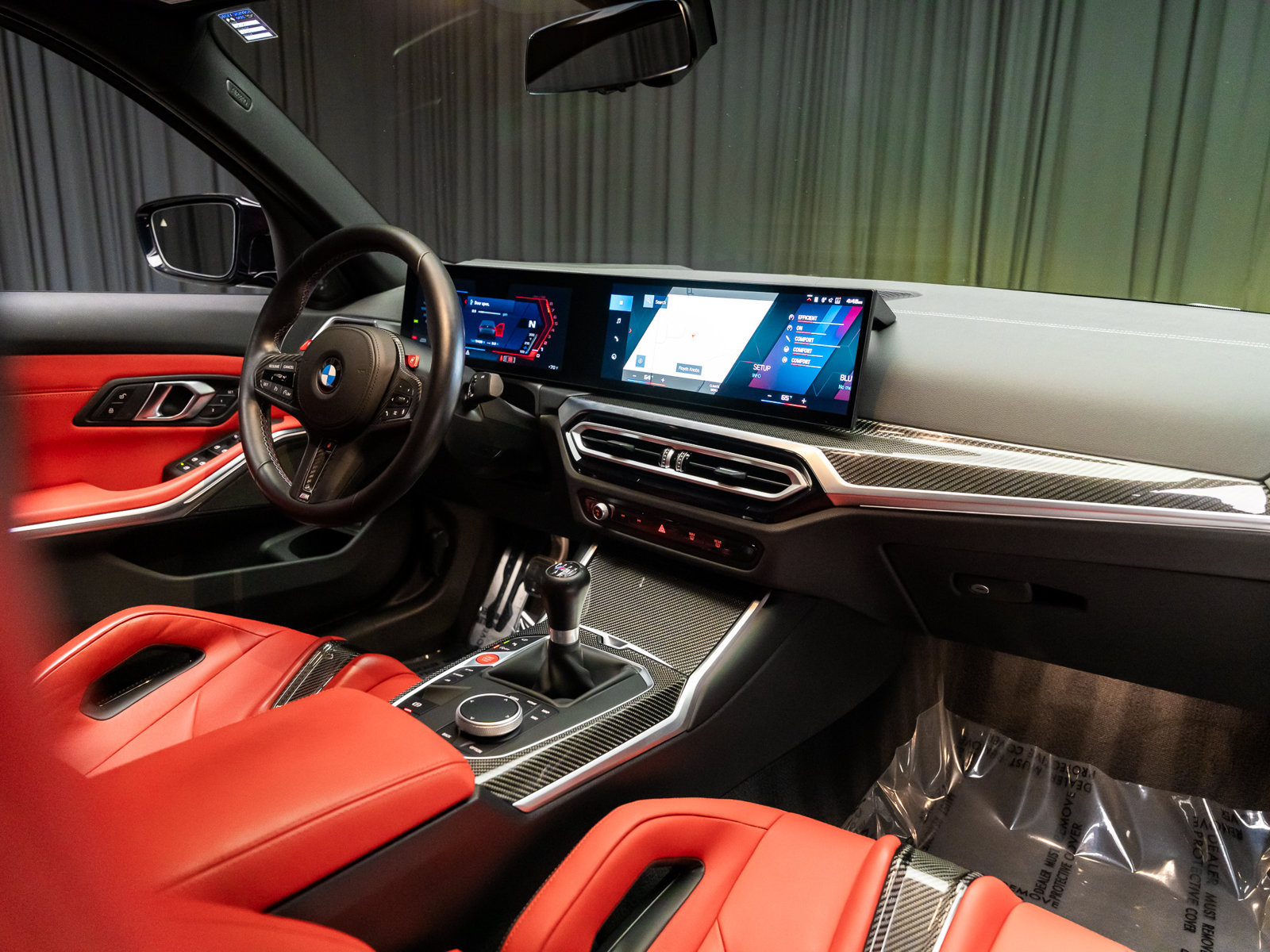 Used 2024 BMW M3 w/ Executive Package RWD image 69