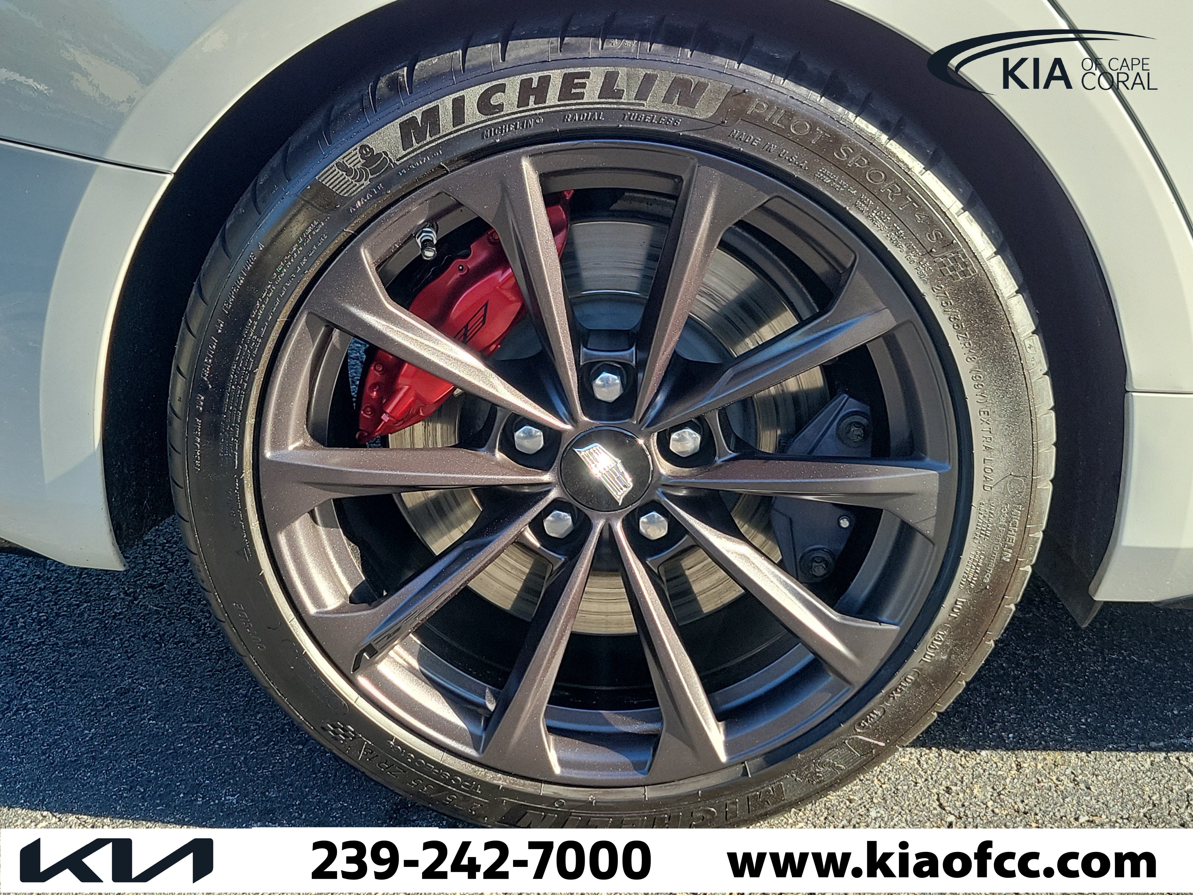 Used 2022 Cadillac CT4 V Blackwing w/ Driver Assist Package RWD image 9