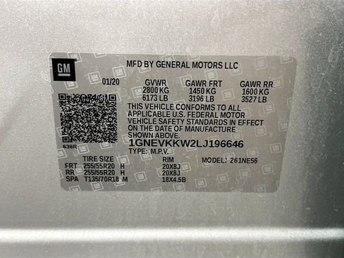 Used 2020 Chevrolet Traverse Premier image 9