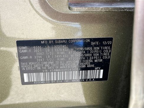 Used 2024 Subaru Ascent Onyx Edition image 31