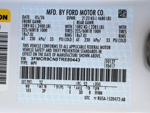 New 2026 Ford Bronco Sport Outer Banks AWD/4WD image 13