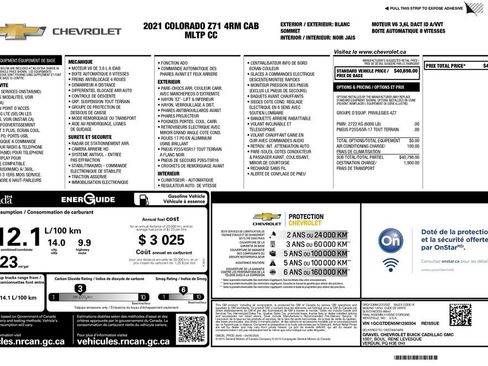 Used 2021 Chevrolet Colorado Z71 AWD/4WD image 3