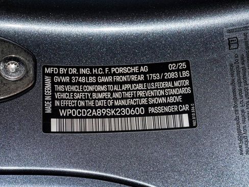 Certified 2025 Porsche 718 Boxster GTS image 34