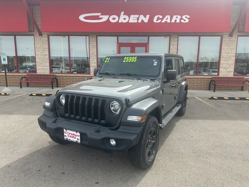 Used 2021 Jeep Wrangler Unlimited Sport AWD/4WD image 1